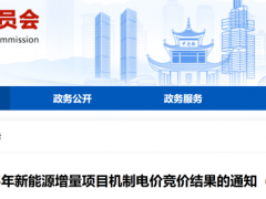 貴州2025年增量競(jìng)價(jià)結(jié)果:風(fēng)、光0.3515元/度,均為煤電基準(zhǔn)價(jià)